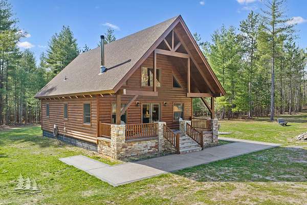 49.5 Acres of Recreational Land with Home for Sale in Lewiston, Michigan