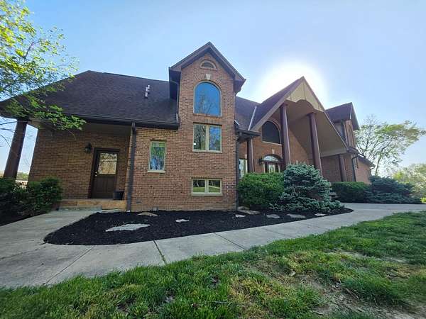 45.4 Acres of Recreational Land with Home for Sale in Aurora, Indiana