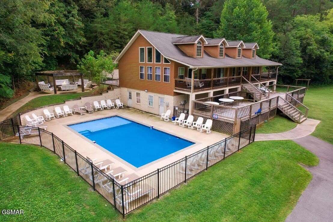 9.3 Acres of Land with Home for Sale in Sevierville, Tennessee