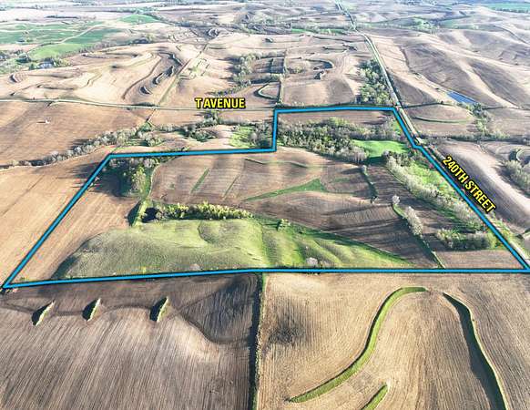 118 Acres of Land for Sale in Dow City, Iowa