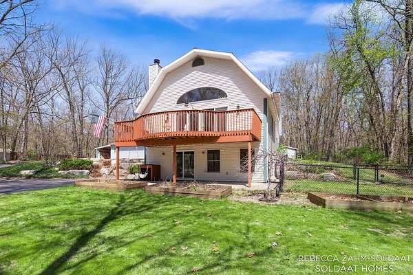 5.26 Acres of Land with Home for Sale in Lowell, Michigan