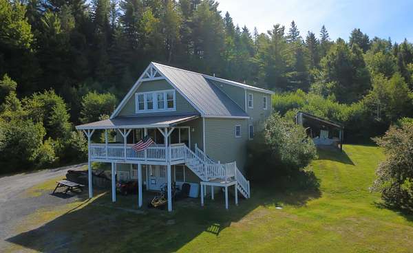 10 Acres of Land with Home for Sale in Hardwick, Vermont