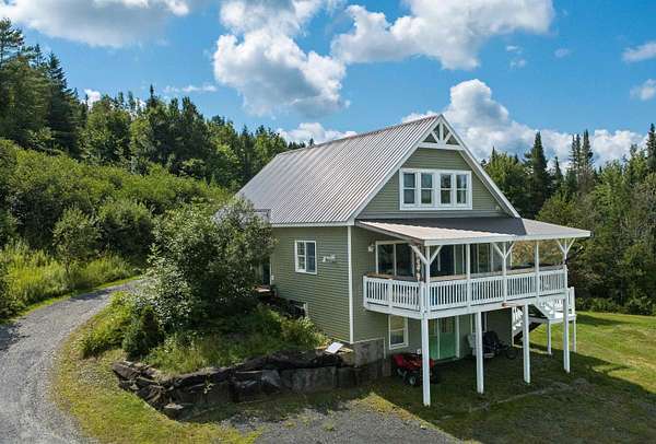 10 Acres of Land with Home for Sale in Hardwick, Vermont