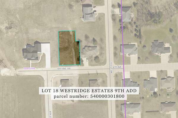 0.33 Acres of Residential Land for Sale in Dyersville, Iowa