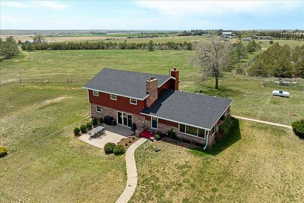 1.73 Acres of Land with Home for Sale in Kimball, Nebraska
