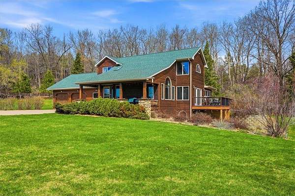 9.56 Acres of Land with Home for Sale in Star Prairie, Wisconsin