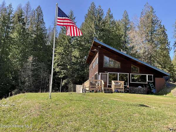 9.8 Acres of Land with Home for Sale in Naples, Idaho
