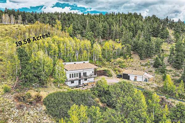 19.6 Acres of Recreational Land with Home for Sale in Black Hawk, Colorado