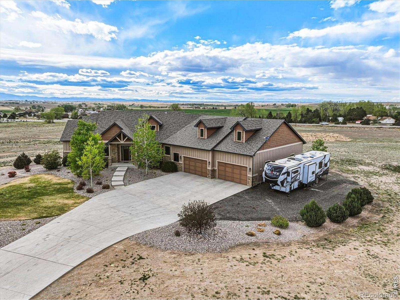 5.66 Acres of Land with Home for Sale in Severance, Colorado