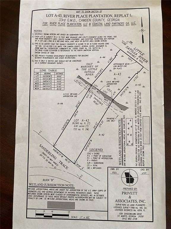 3.82 Acres of Land for Sale in Waverly, Georgia