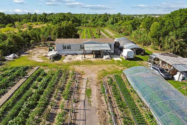 4.49 Acres of Land with Home for Sale in Wimauma, Florida