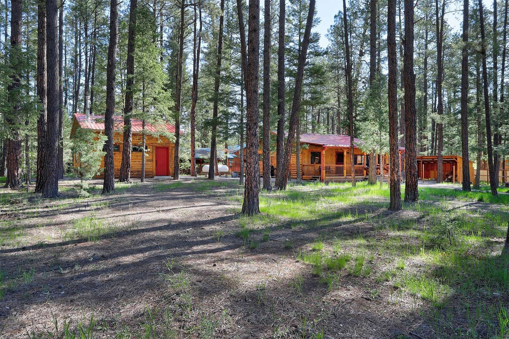1.56 Acres of Land with Home for Sale in Jemez Springs, New Mexico