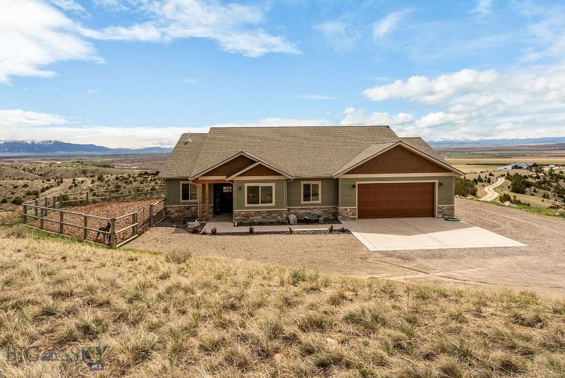 20 Acres of Land with Home for Sale in Manhattan, Montana