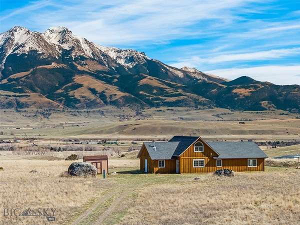 4 Acres of Land with Home for Sale in Emigrant, Montana