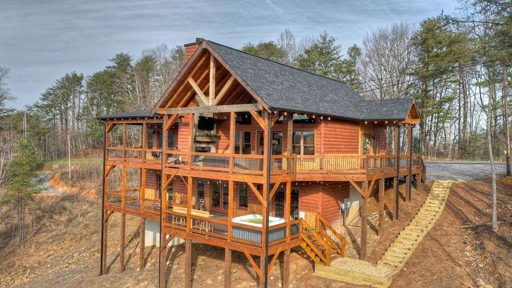 2 Acres of Land with Home for Sale in Blue Ridge, Georgia