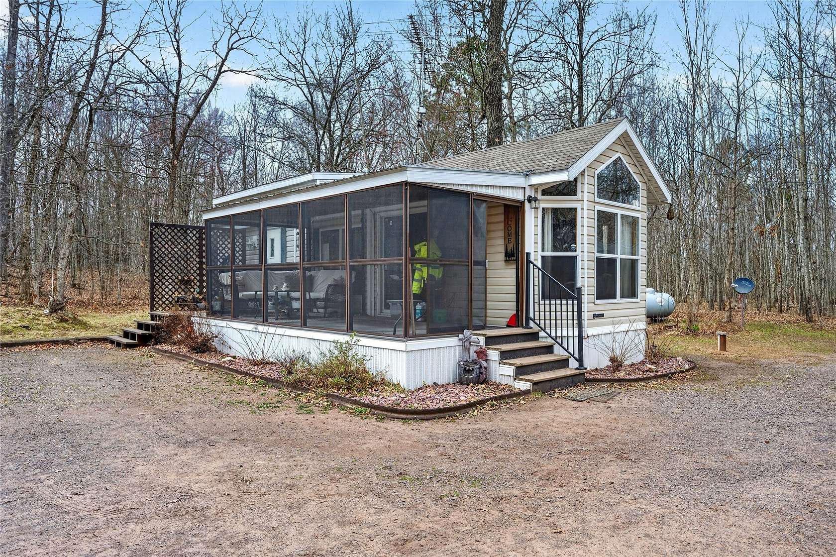 2.1 Acres of Land with Home for Sale in Trego, Wisconsin