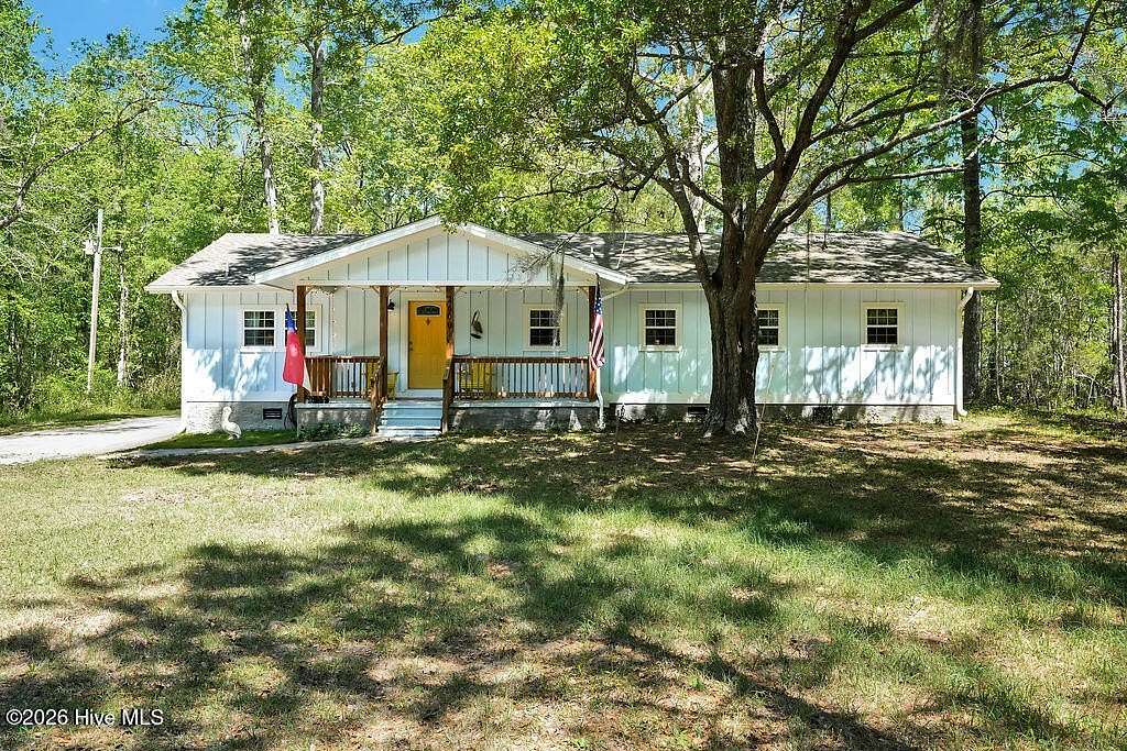 4.77 Acres of Land with Home for Sale in Bolivia, North Carolina