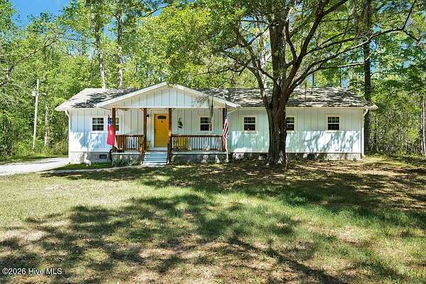4.77 Acres of Land with Home for Sale in Bolivia, North Carolina