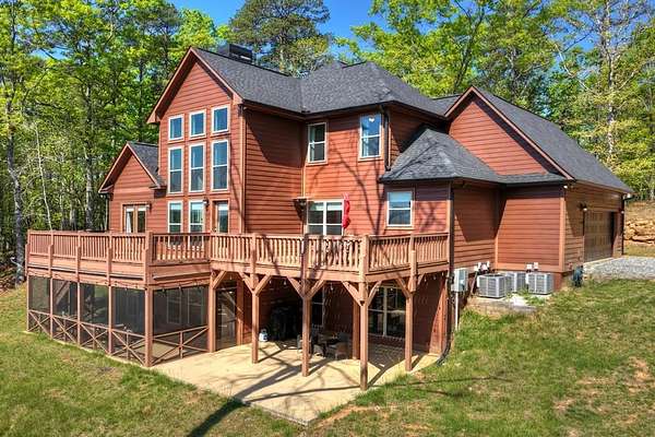 4 Acres of Land with Home for Sale in Morganton, Georgia