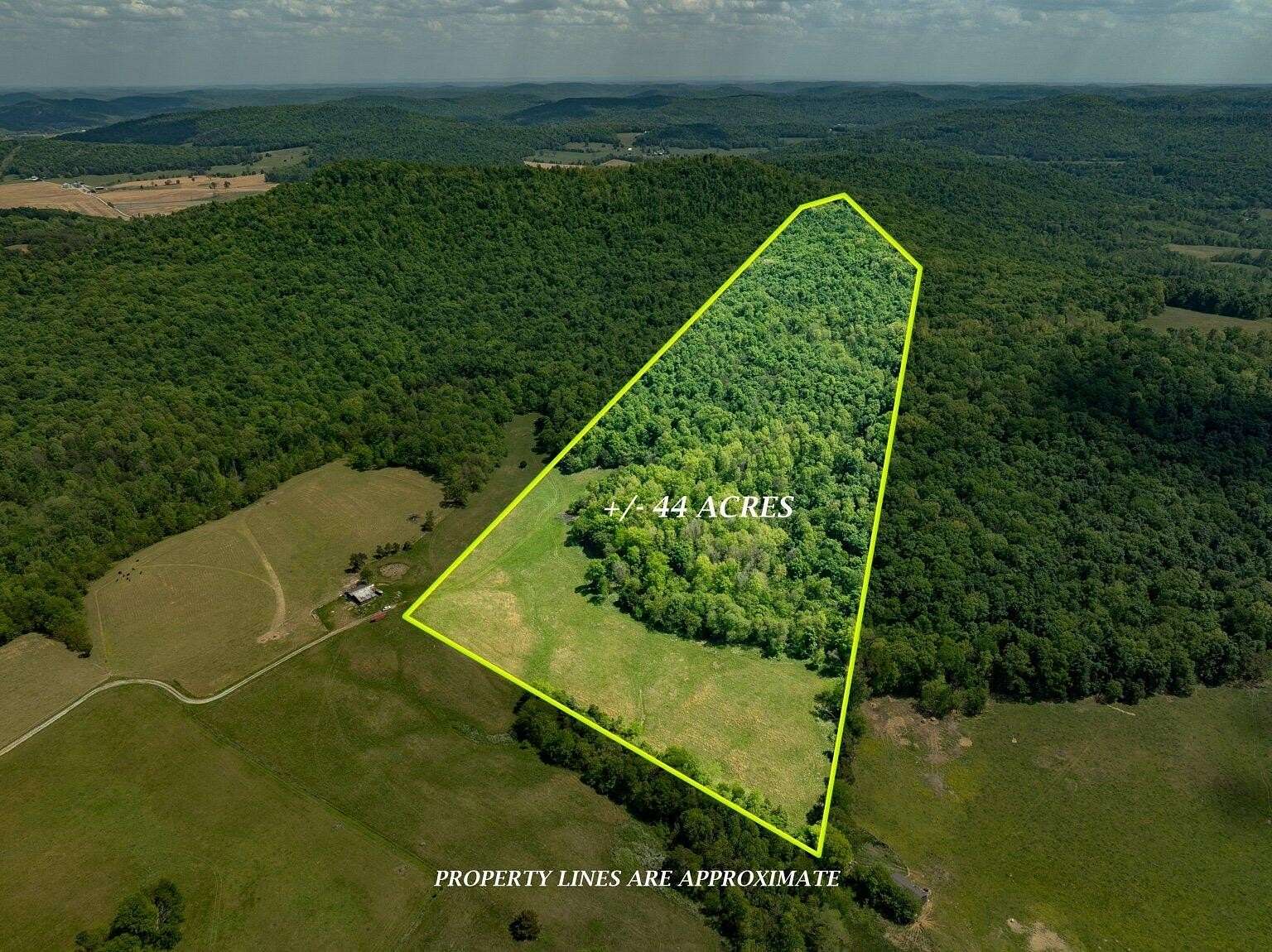 44 Acres of Land for Sale in Monticello, Kentucky