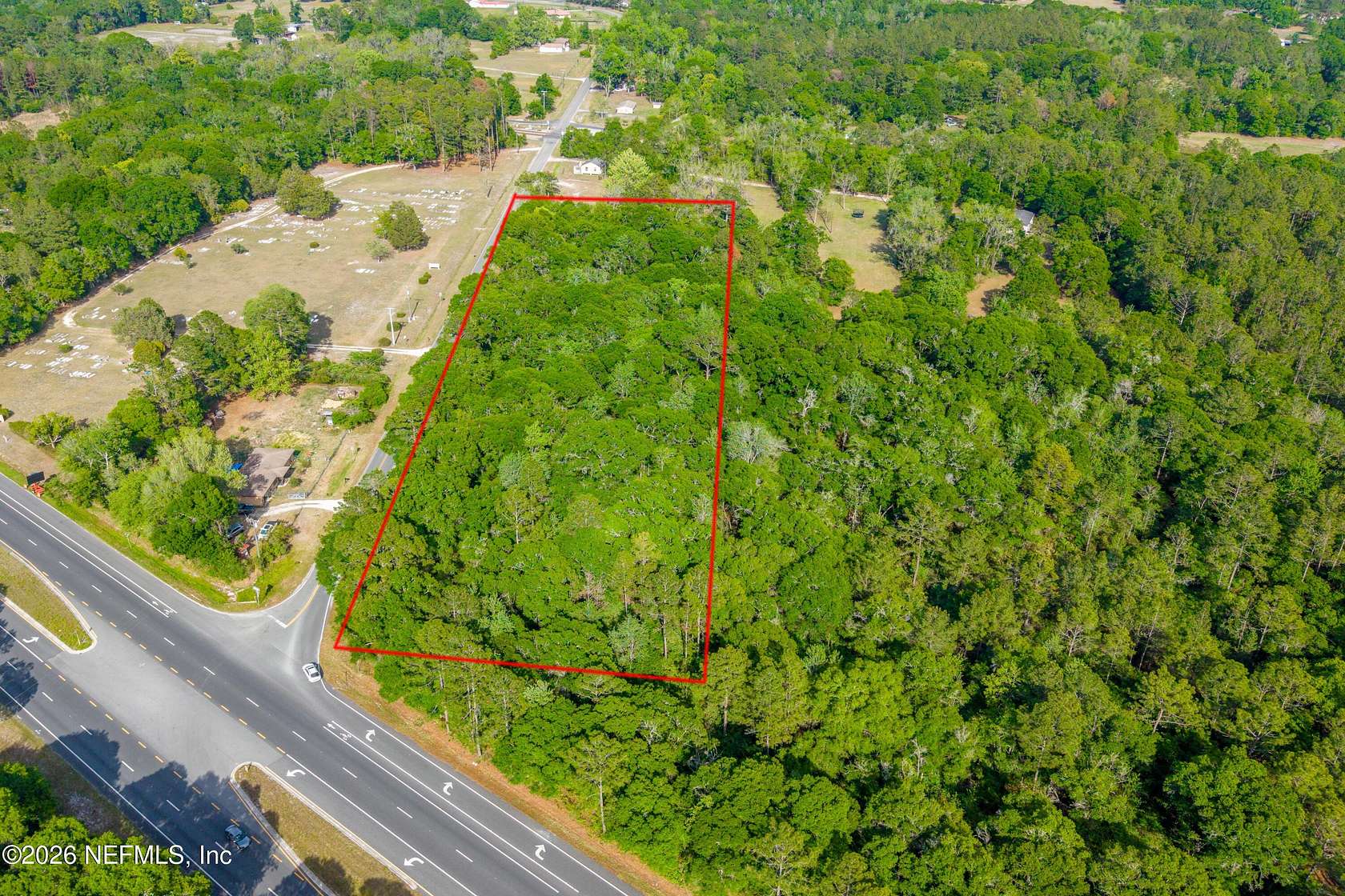 5.19 Acres of Commercial Land for Sale in Lawtey, Florida