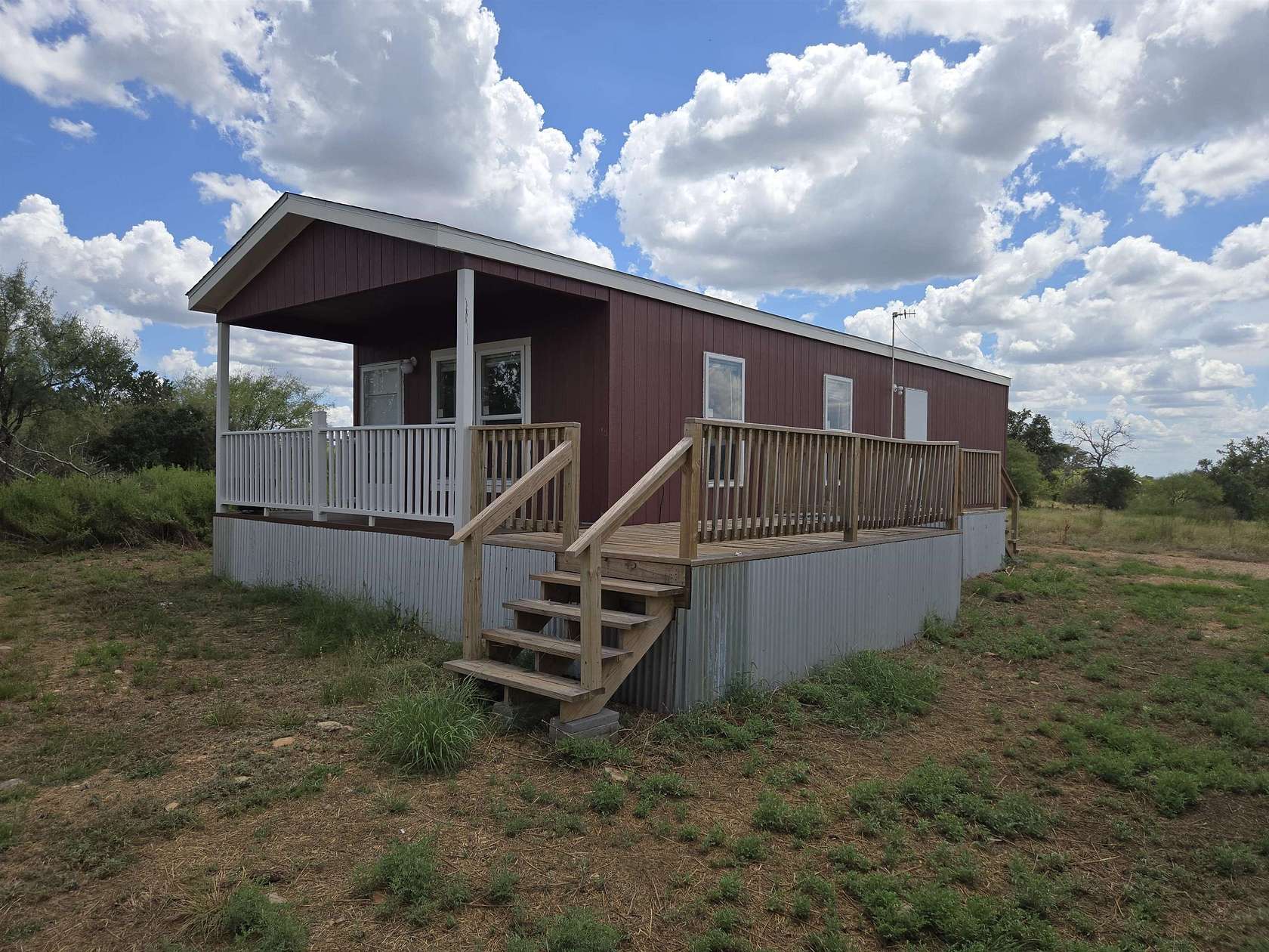 3.9 Acres of Land with Home for Lease in Valley Spring, Texas