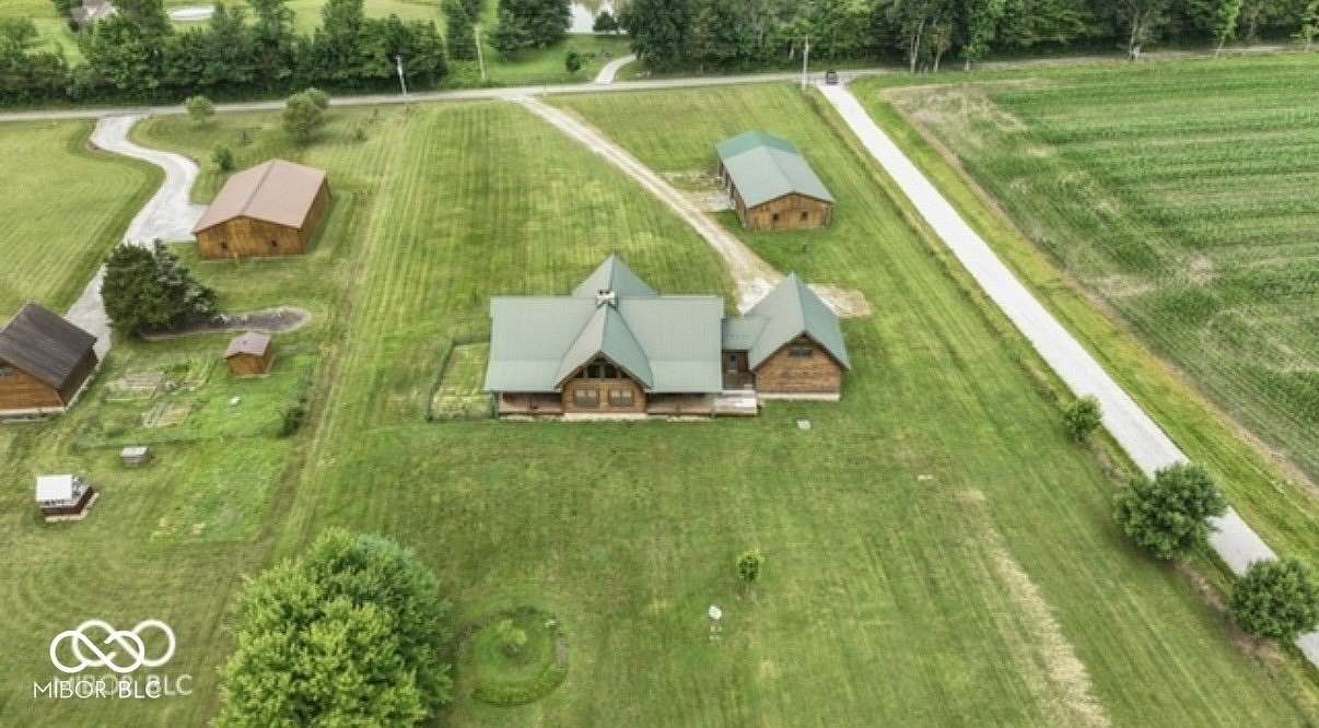 3.9 Acres of Land with Home for Sale in North Vernon, Indiana