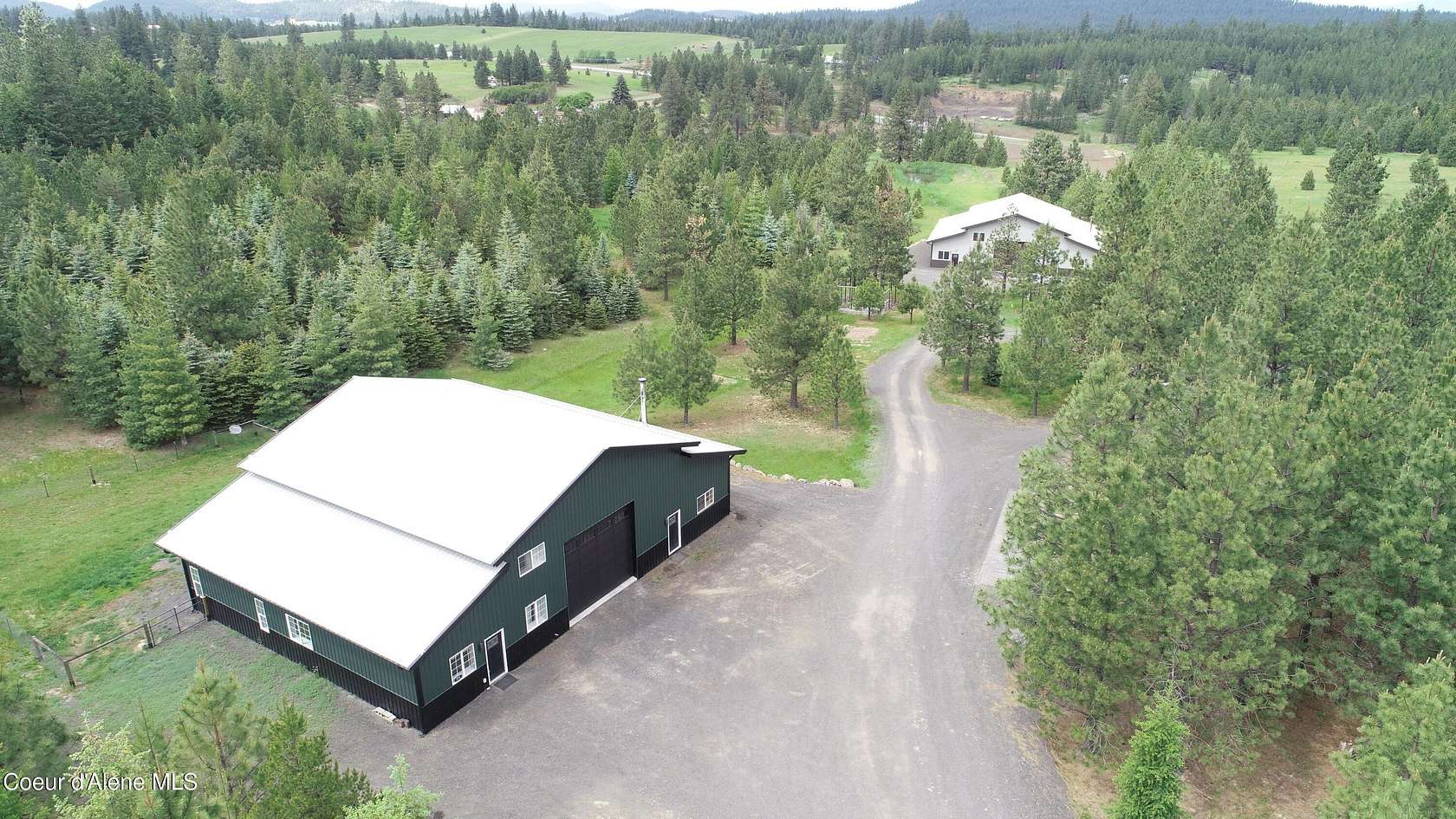 5.72 Acres of Land with Home for Sale in Plummer, Idaho