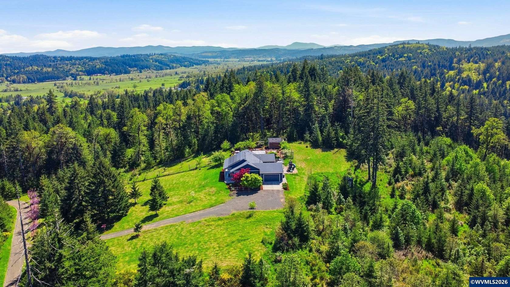 33 Acres of Land with Home for Sale in Dallas, Oregon