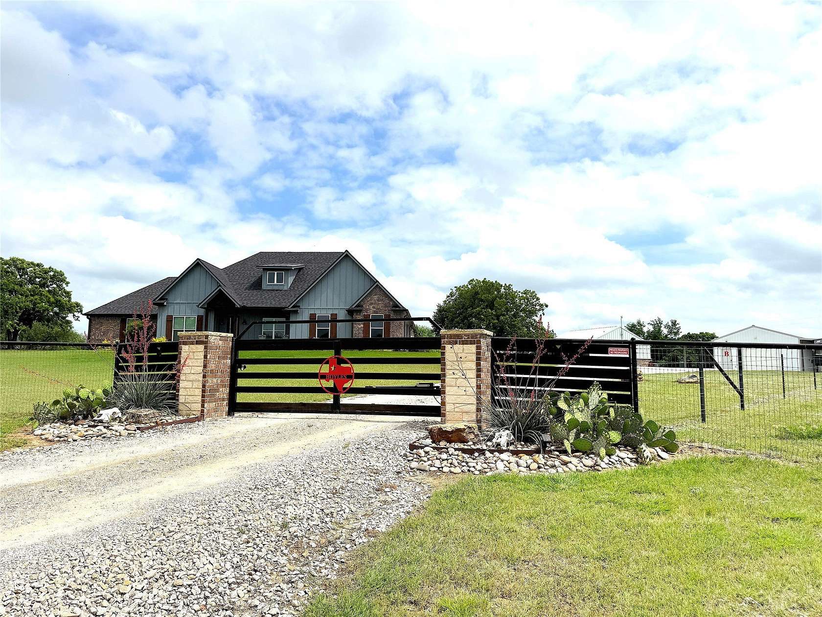 5.14 Acres of Land with Home for Sale in Poolville, Texas