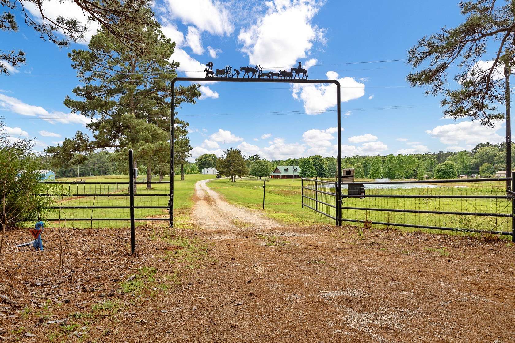 10.2 Acres of Land with Home for Sale in Troup, Texas