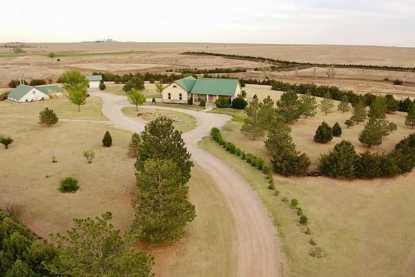 76.4 Acres of Land with Home for Sale in Oakley, Kansas