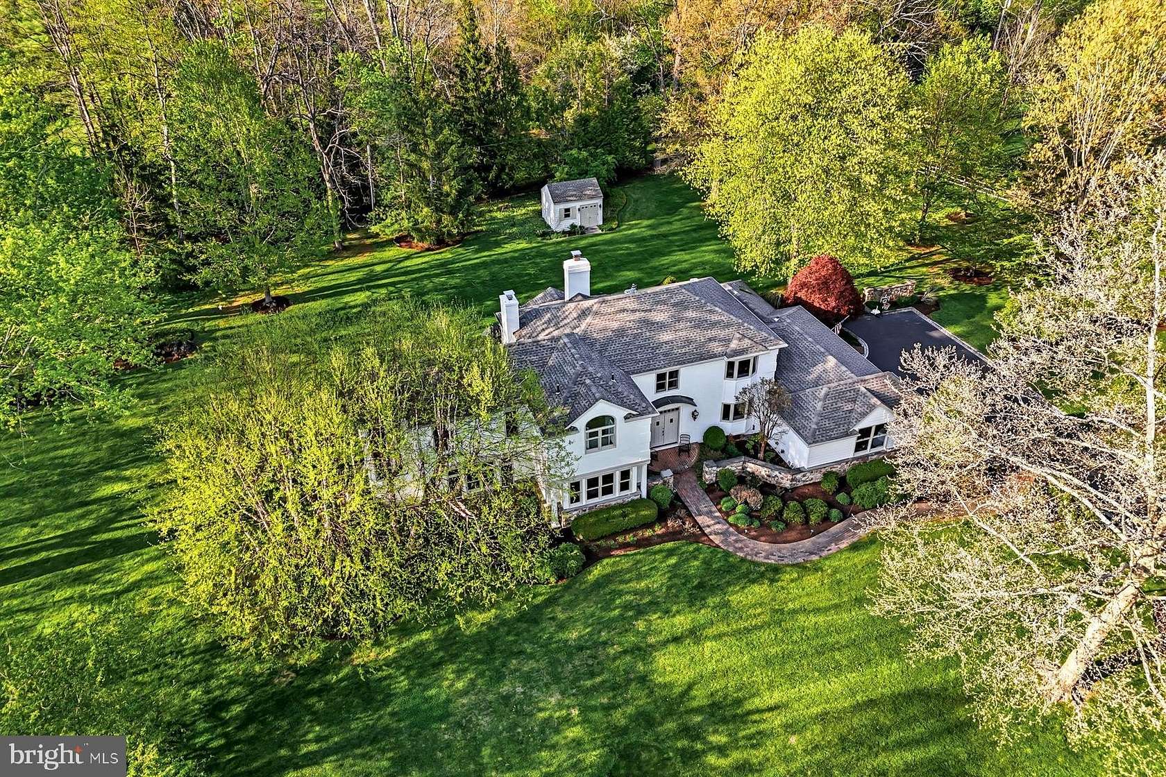 1.5 Acres of Land with Home for Sale in Berwyn, Pennsylvania