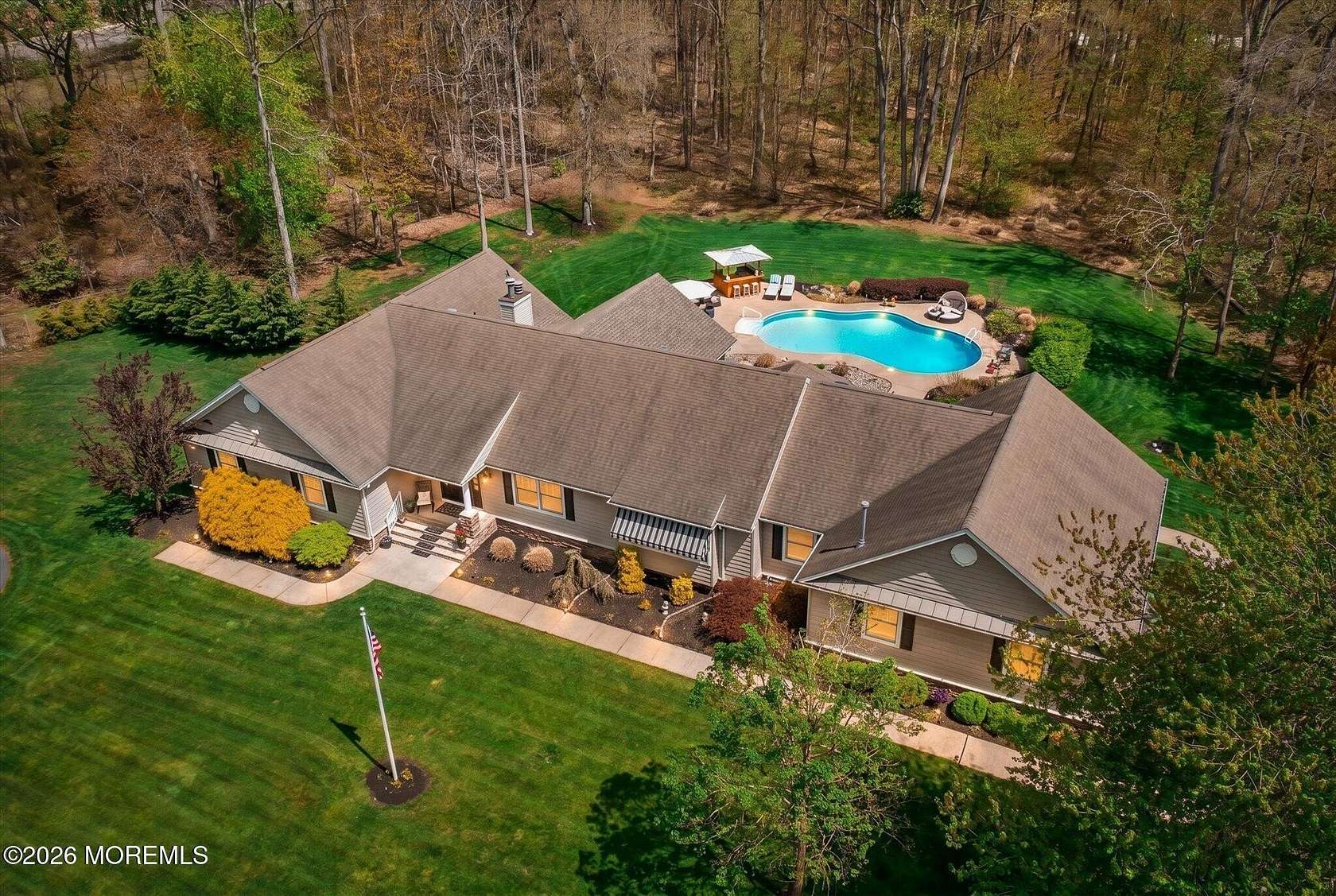 2.75 Acres of Land with Home for Sale in Howell, New Jersey