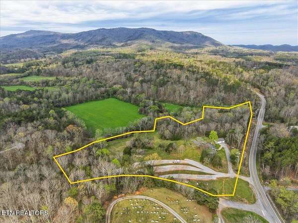 9.65 Acres of Land with Home for Sale in Tellico Plains, Tennessee