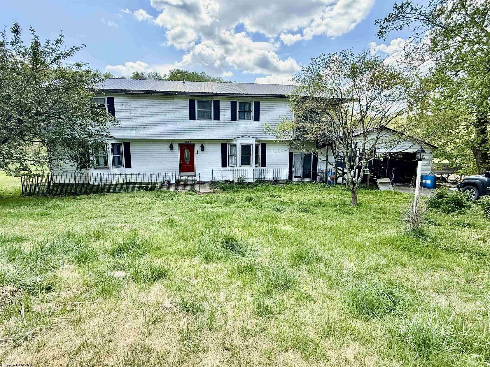 7.4 Acres of Land with Home for Sale in Roanoke, West Virginia