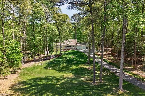 2.1 Acres of Land with Home for Sale in Village of Williamsburg, Virginia