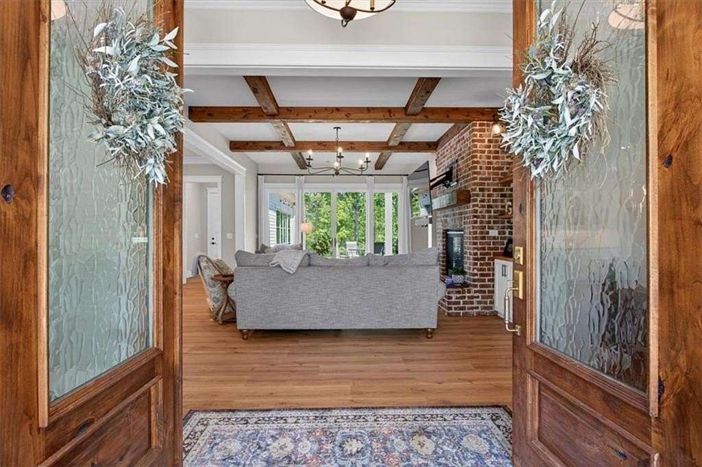 5.38 Acres of Land with Home for Sale in Waleska, Georgia
