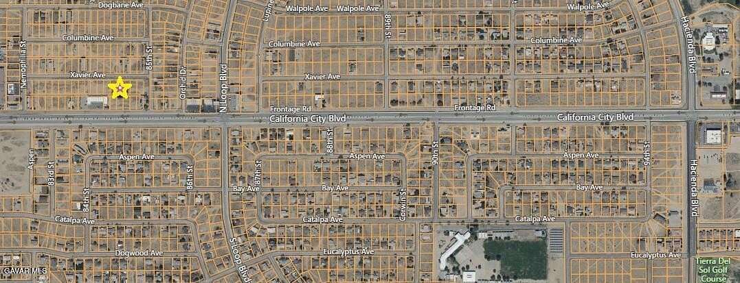 0.18 Acres of Residential Land for Sale in California City, California