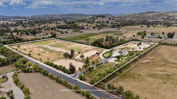 13.8 Acres of Land with Home for Sale in Ramona, California