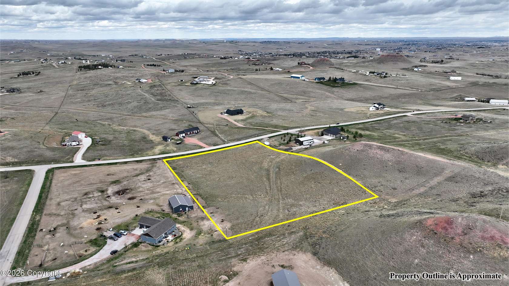 4 Acres of Residential Land for Sale in Gillette, Wyoming