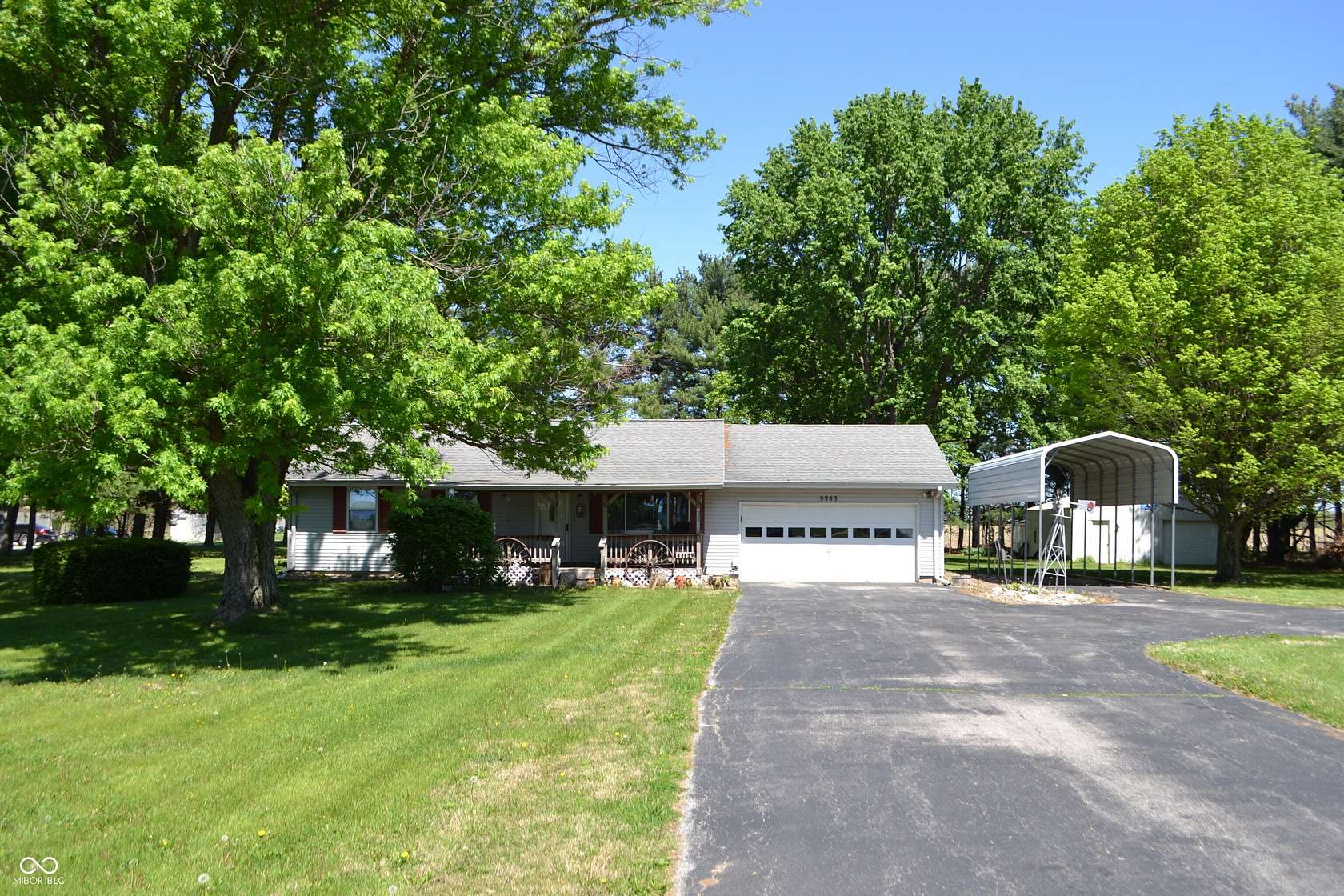 1.5 Acres of Land with Home for Sale in Delphi, Indiana