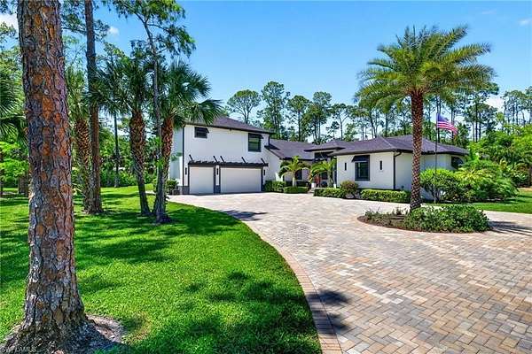 2.57 Acres of Land with Home for Sale in Naples, Florida