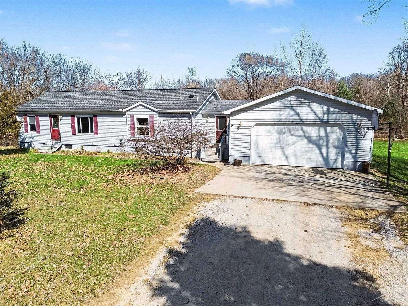 6.26 Acres of Land with Home for Sale in St. Charles, Michigan