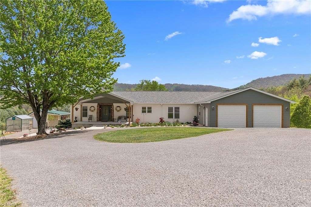 12 Acres of Land with Home for Sale in Sparta, North Carolina