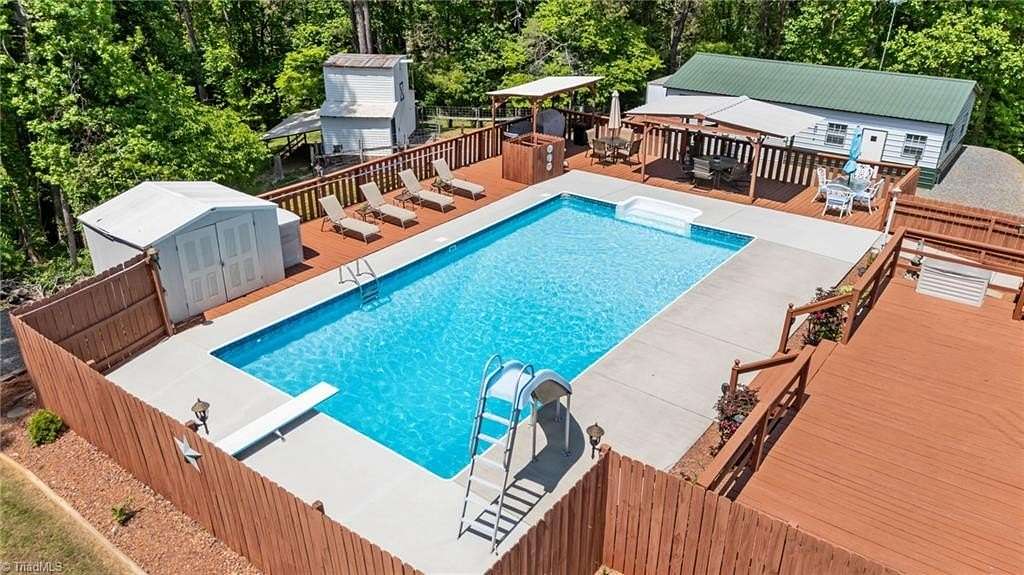 4 Acres of Land with Home for Sale in Clemmons, North Carolina
