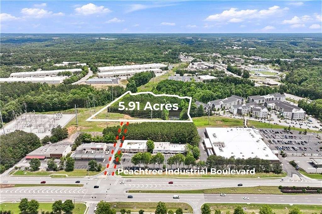6 Acres of Commercial Land for Sale in Suwanee, Georgia