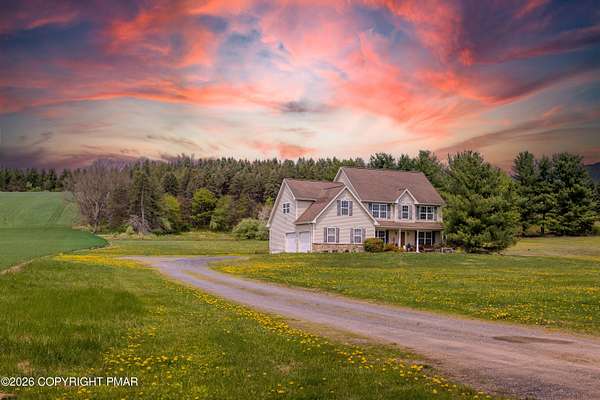 2.36 Acres of Land with Home for Sale in Gilbert, Pennsylvania