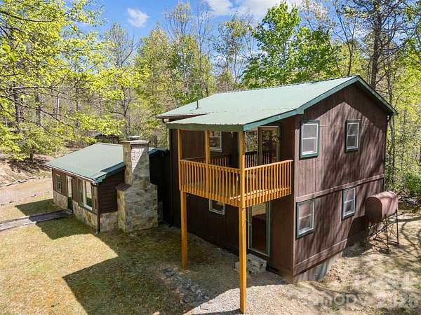 6.7 Acres of Land with Home for Sale in Black Mountain, North Carolina