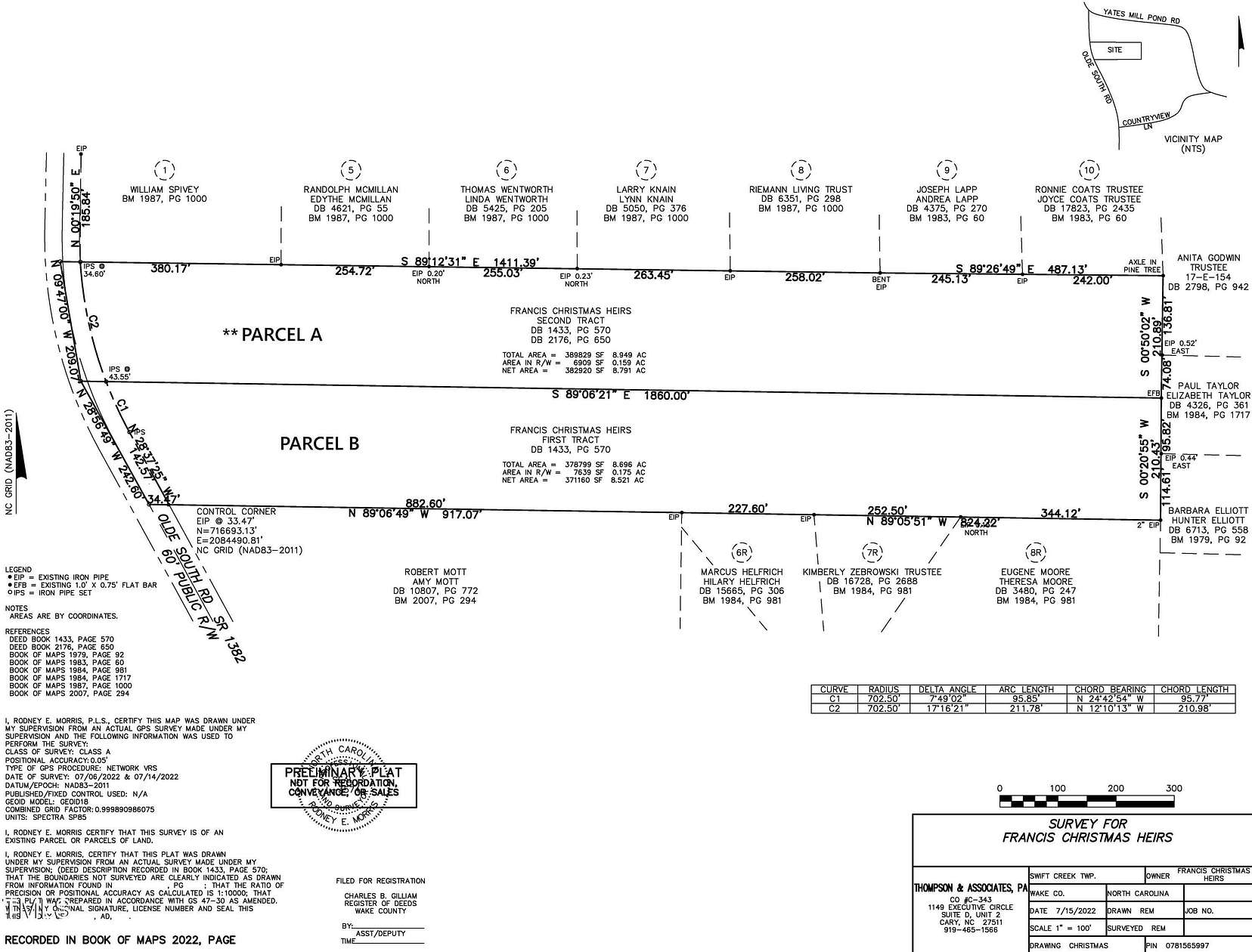 8.79 Acres of Land for Sale in Raleigh, North Carolina